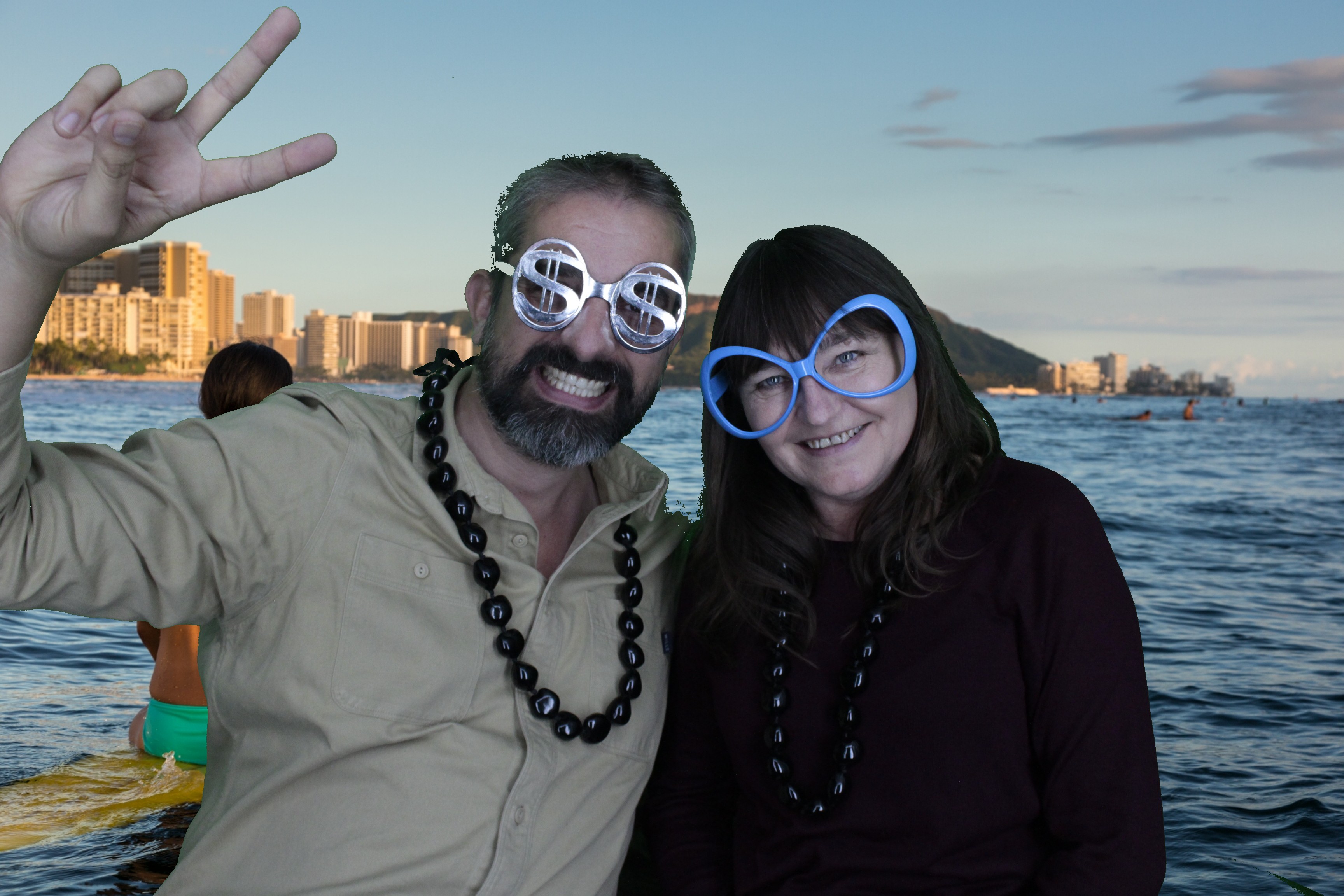 Hawaii Theme Virgin Holidays | View more photos from the event at gallery.myphotoboothexperience.co.uk/u/MyPhotoBoothExperienceLtd/Hawaii-Theme-Virgin-Holidays